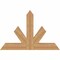 Ekena Millwork Saratoga Timber Gable Bracket, Western Red Cedar, 48"W x 32"H x 3 1/2"D x 5 1/2"F, 16/12 Pitch GBW048X32X0406SAR00SWR - alternate 1